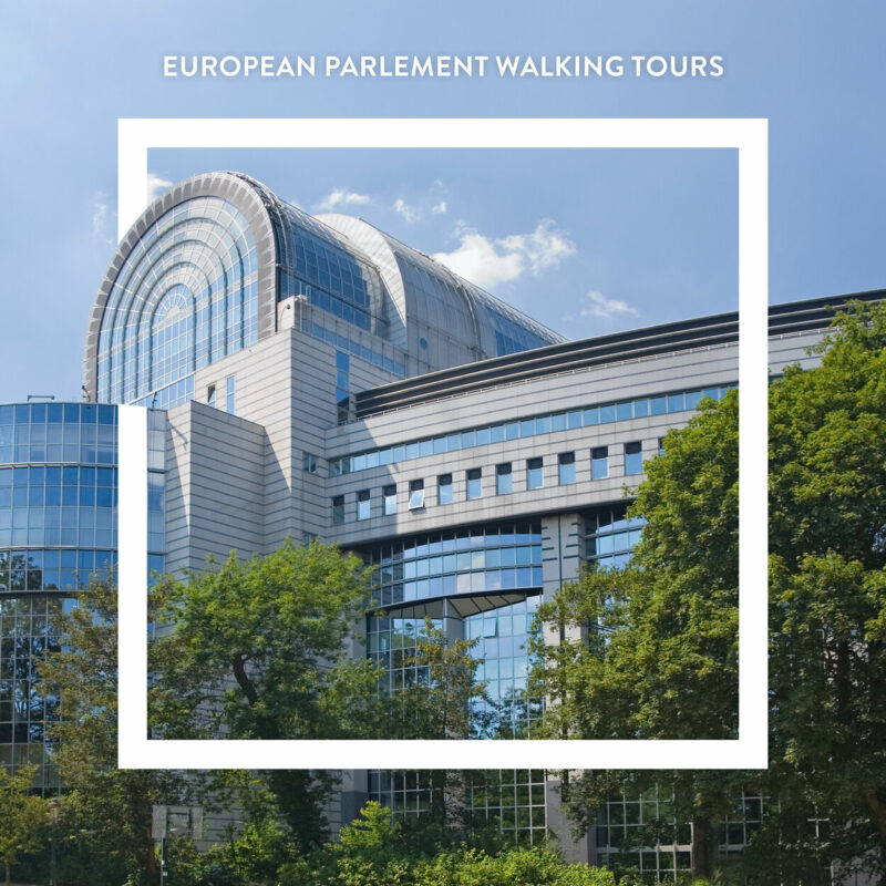 guided walking tour of the European Parliament